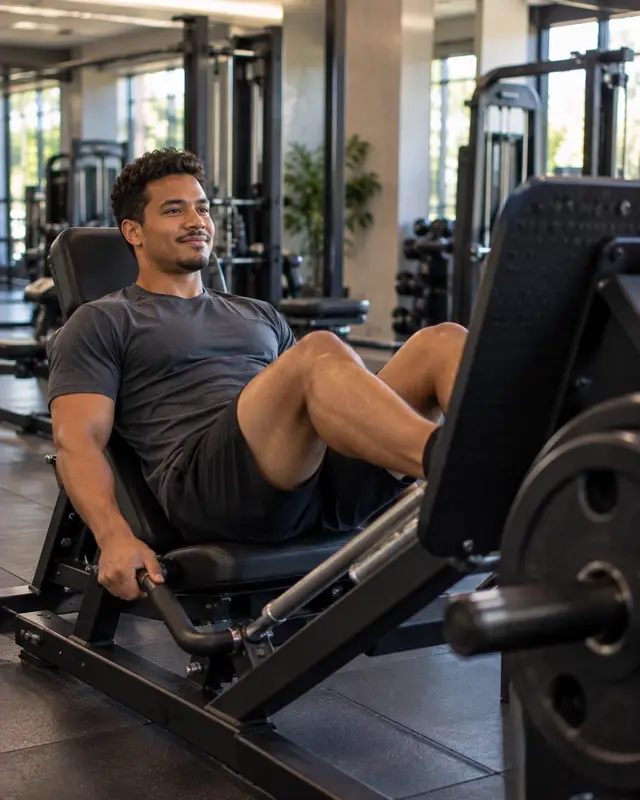 Personal trainer acompanhando a aluna no treino